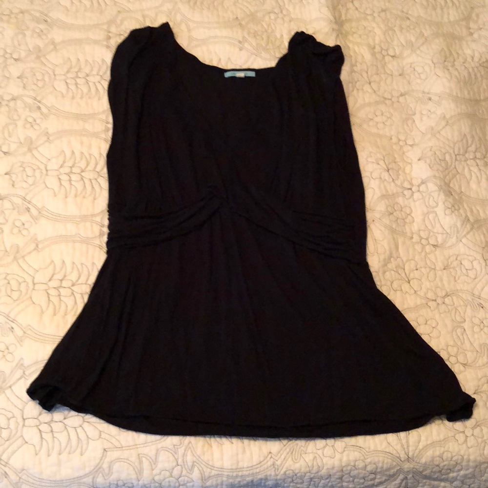 Flattering black top